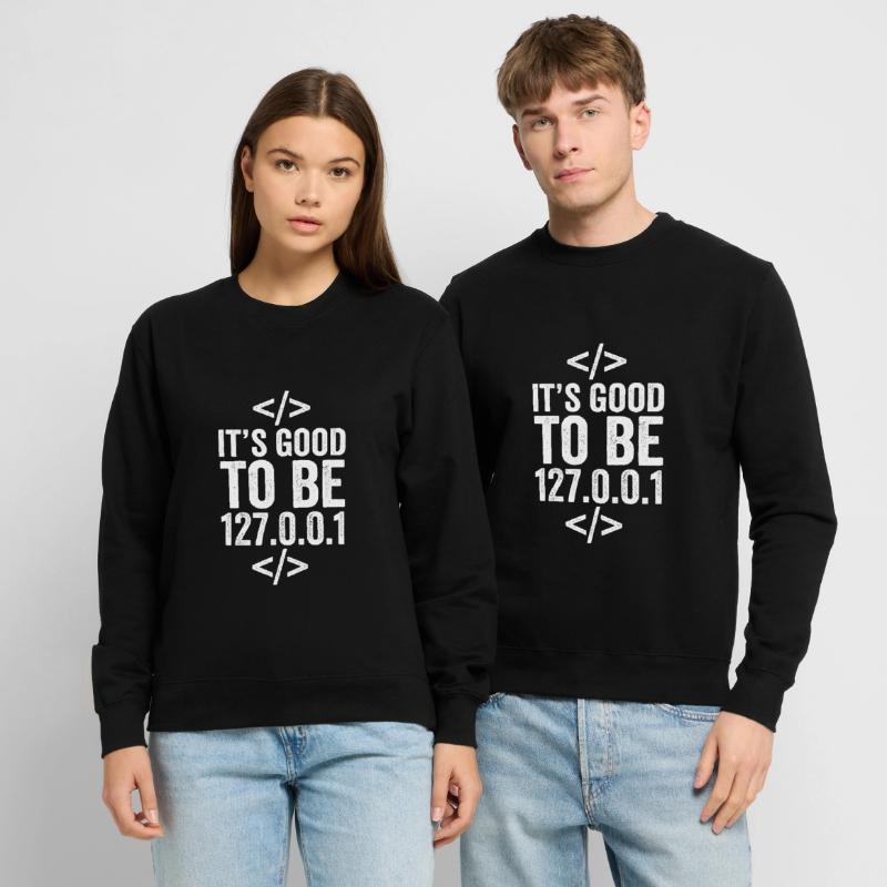 Programmeur localhost Sweat-shirt Unisexe