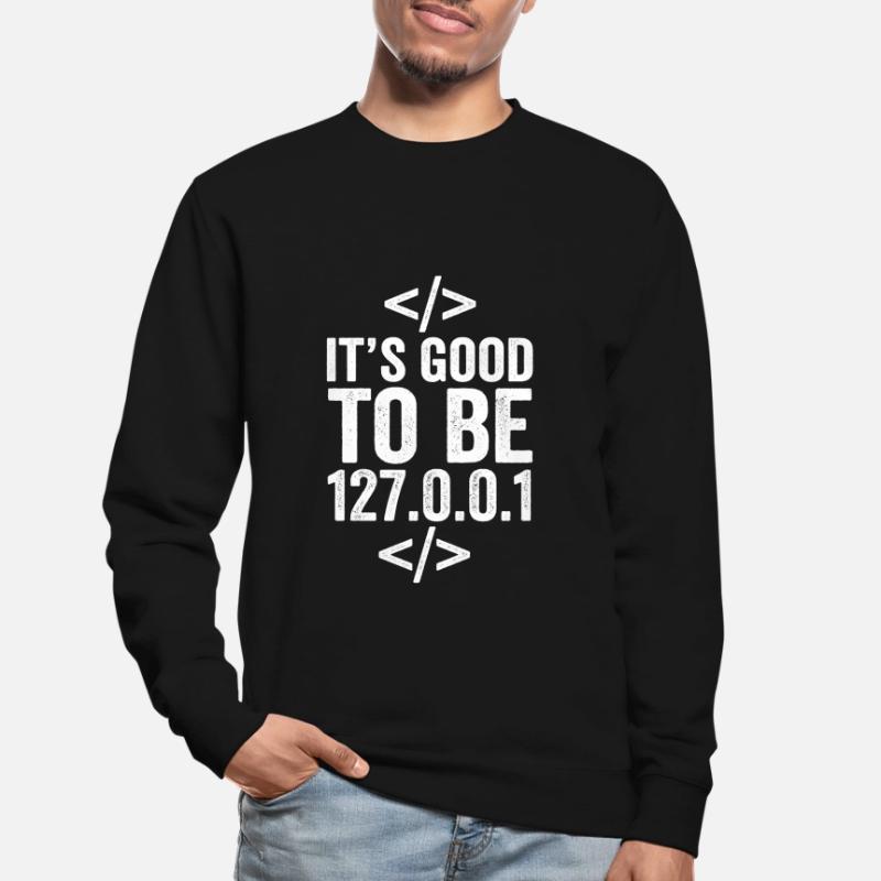 Programmierer Localhost Unisex Pullover