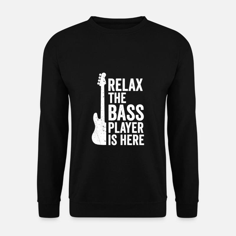 Bassist Geschenkidee - Unisex Pullover - Schwarz
