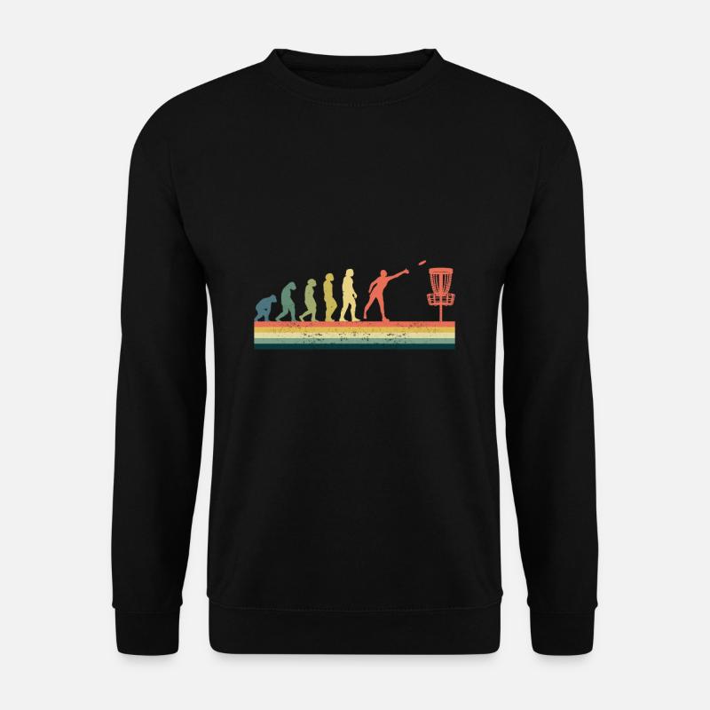 Disc Golf Discgolf Geschenkidee - Unisex Pullover - Schwarz