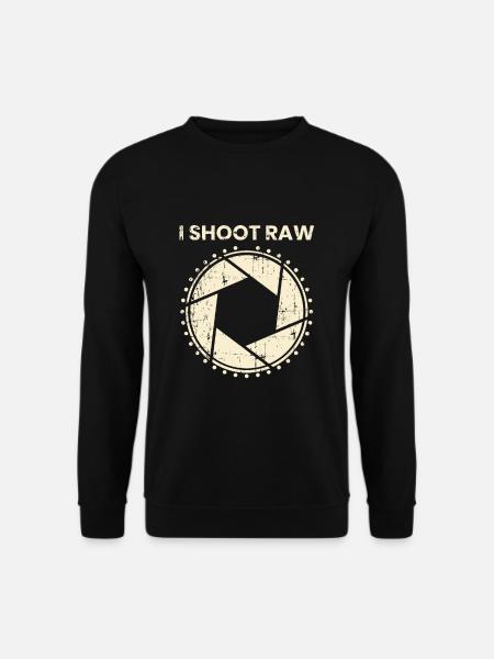 I Shoot - Unisex Sweatshirt - black