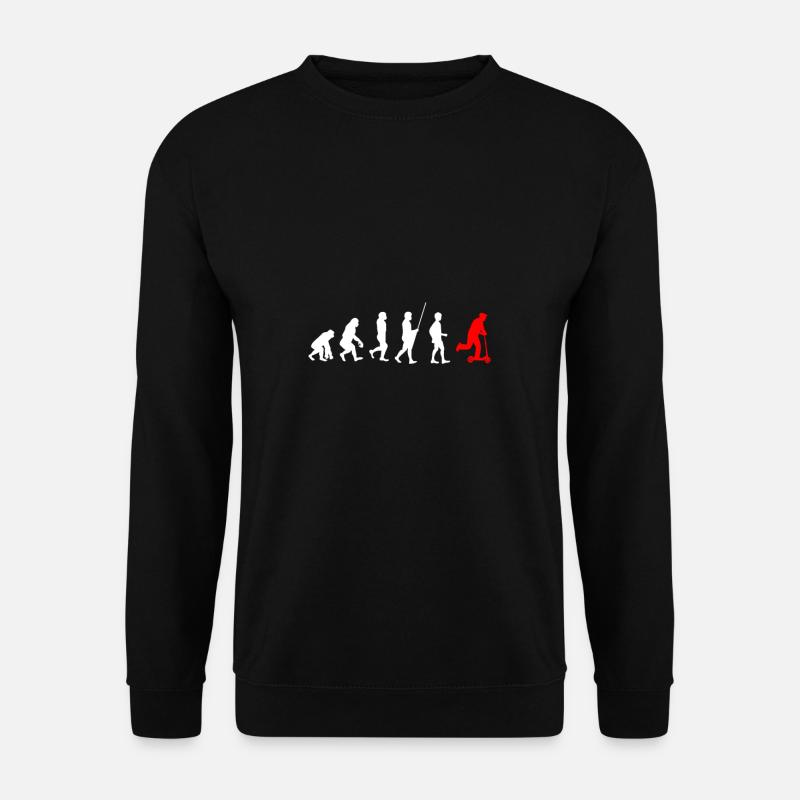 Evolution Escooter - Unisex Pullover - Schwarz