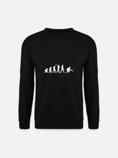 Evolution Pyrotechniker Feuerwerker Pyro Geschenk - Unisex Pullover - Schwarz