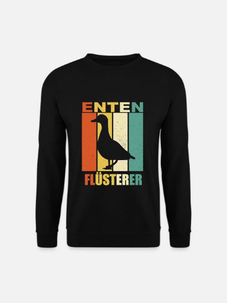 Enten Flüsterer - Entenflüsterer - Unisex Pullover - Schwarz