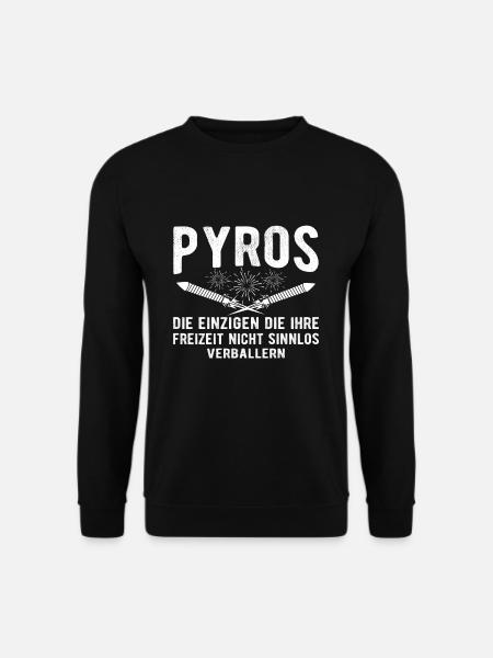 Pyros - Unisex Pullover - Schwarz