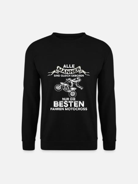 Die Besten Männer fahren Motocross Motorrad - Unisex Pullover - Schwarz