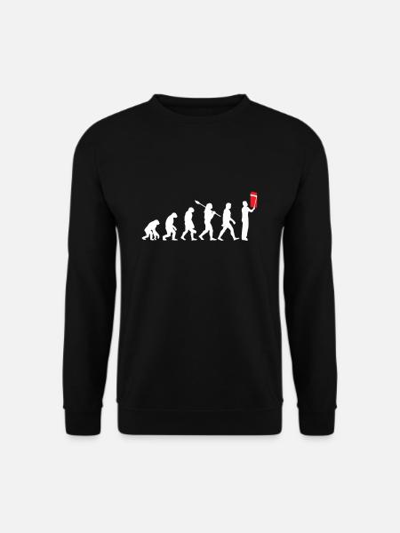 Maler Evolution Malermeister Geselle Geschenk - Unisex Pullover - Schwarz