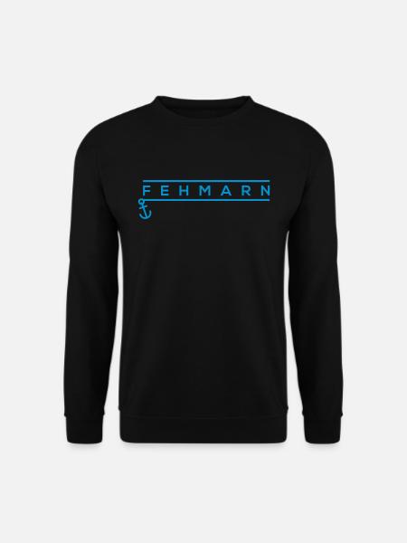 FEHMARN - Unisex Pullover - Schwarz
