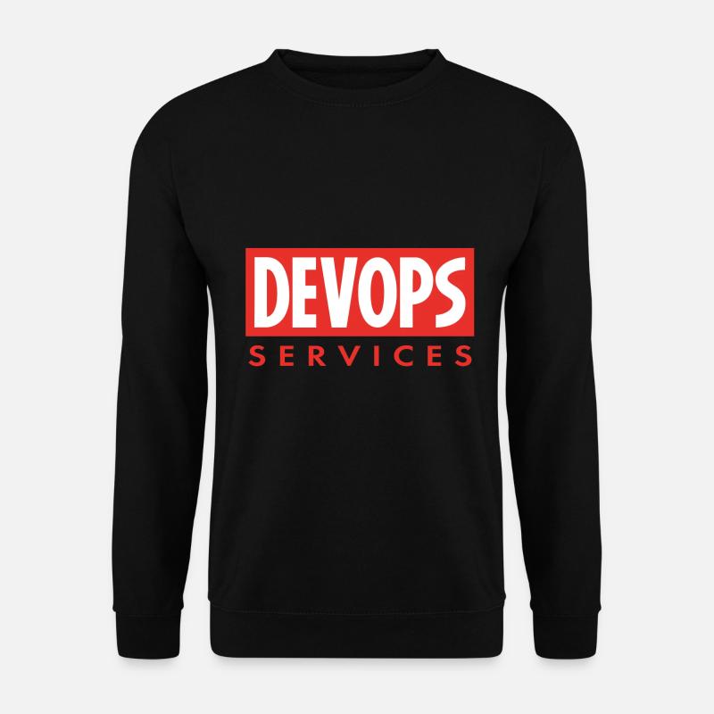 DEV OPS Services - Unisex Sweatshirt - black