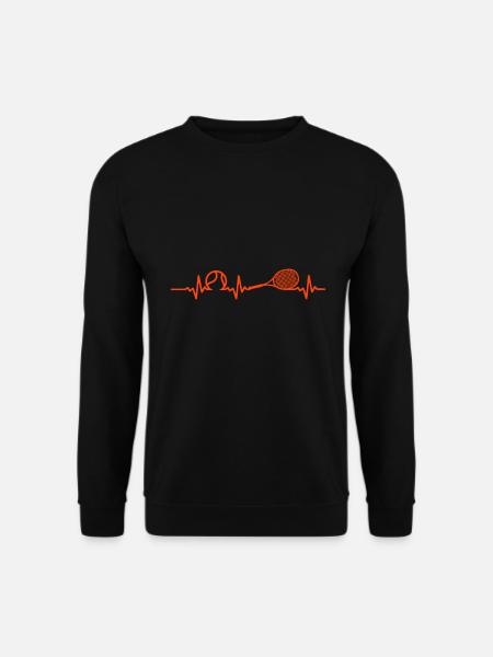Tennis - Unisex Pullover - Schwarz