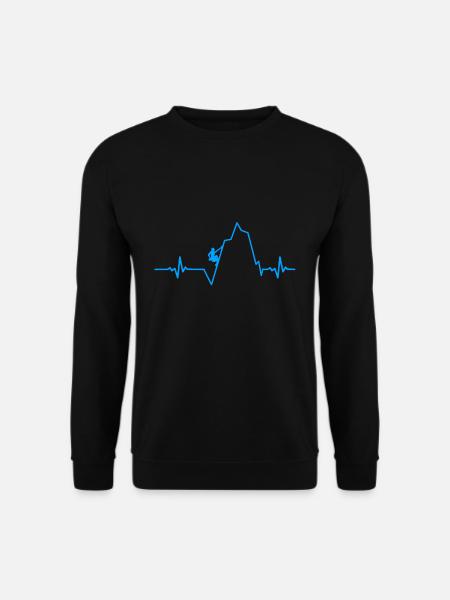 climb mountains - Unisex Sweatshirt - black
