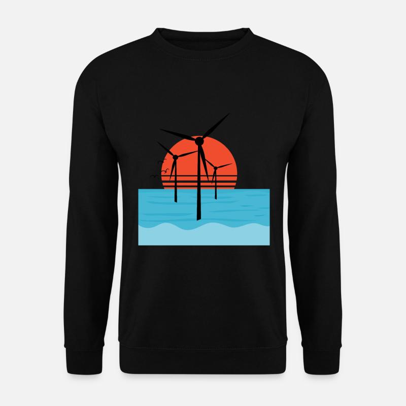 windmill - Unisex Sweatshirt - black