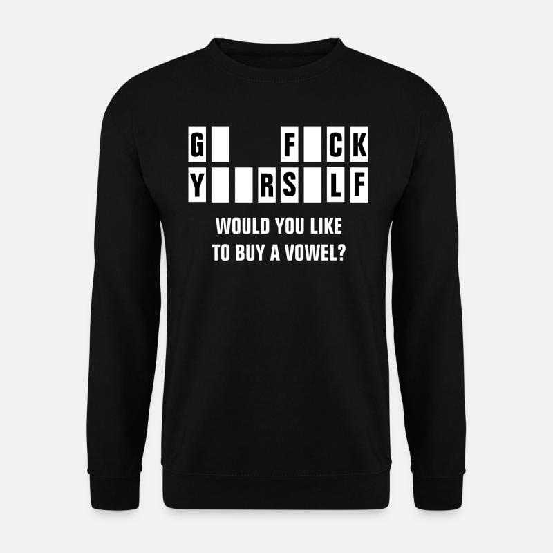 GO FUCK YOURSELF - Unisex Sweatshirt - black