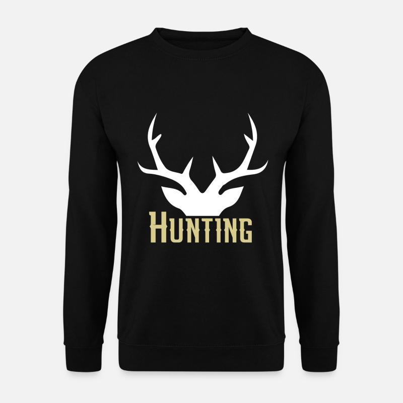 Hunting - Unisex Pullover - Schwarz