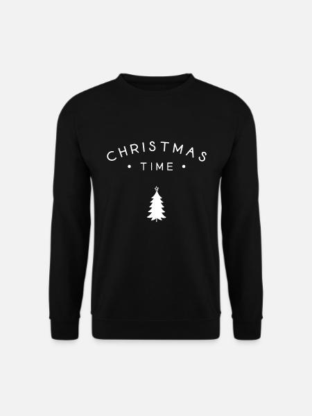 Christmas Time - Unisex Sweatshirt - black