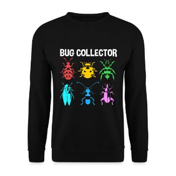 Insecte - Sweat-shirt Unisexe - noir - Devant - Alina (178cm) & Michal (187cm)