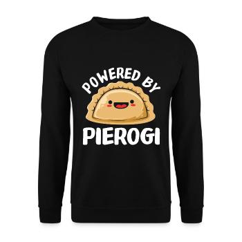 Pierogi Pologne Polonais - Sweat-shirt Unisexe - noir - Devant - Alina (178cm) & Michal (187cm)