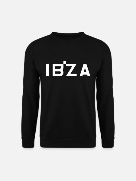 IBIZA – Balearic Islands – Spain - Unisex Sweatshirt - black
