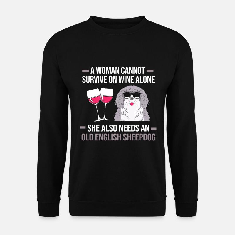 English Shepherd - Unisex Sweatshirt - black