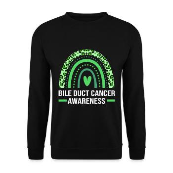 Bile Cancer - Unisex Sweatshirt - black - Front - Alina (178cm) & Michal (187cm)