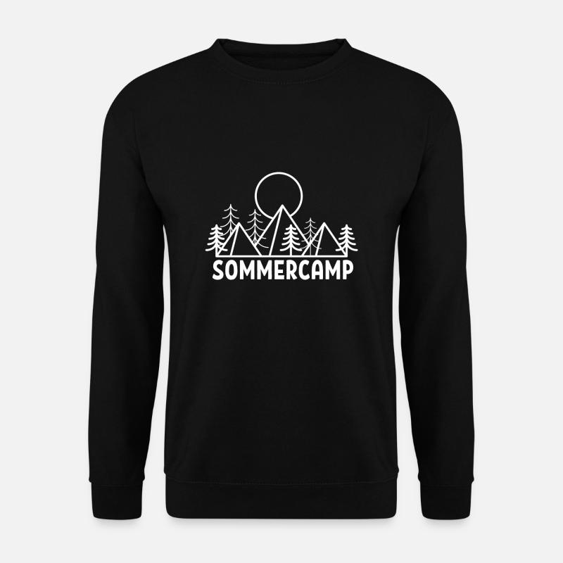 Feriencamp Ferienlager Jugendfreizeit Zeltlager - Unisex Pullover - Schwarz