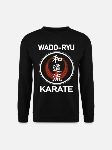 Das coole Wado-ryu Kampfsport Shirt - Unisex Pullover - Schwarz