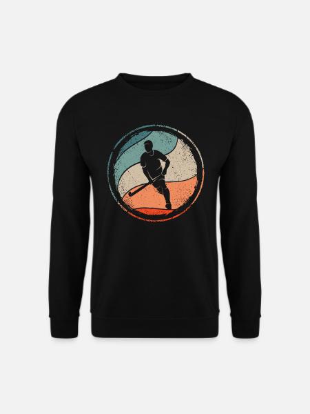Feldhockey Spieler Rasenhockey Hockey Spieler - Unisex Pullover - Schwarz