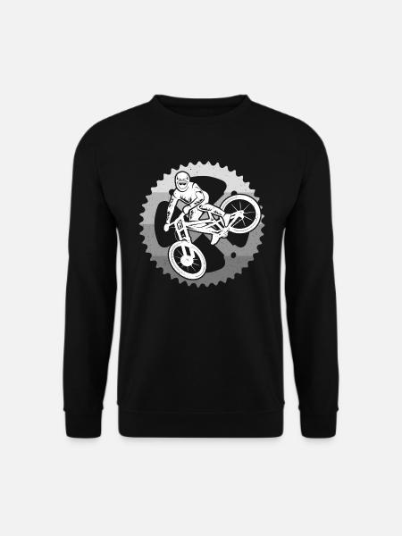 Mountain Bike Fahrrad Kettenblatt Mountainbike - Unisex Pullover - Schwarz