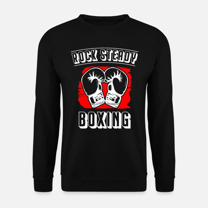 Rock Steady Boxing - Unisex Pullover - Schwarz