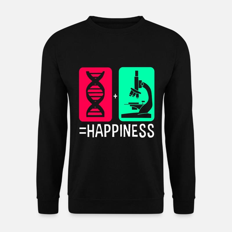 Structural formula molecule - Unisex Sweatshirt - black