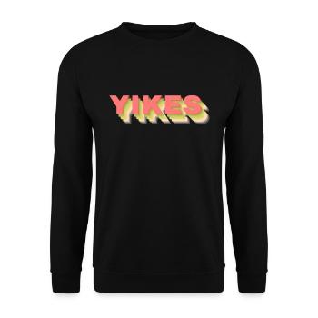Aïe - Sweat-shirt Unisexe - noir - Devant - Alina (178cm) & Michal (187cm)