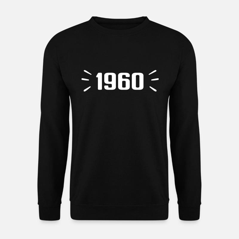 1960 - Birthday present 1960 - Unisex Sweatshirt - black