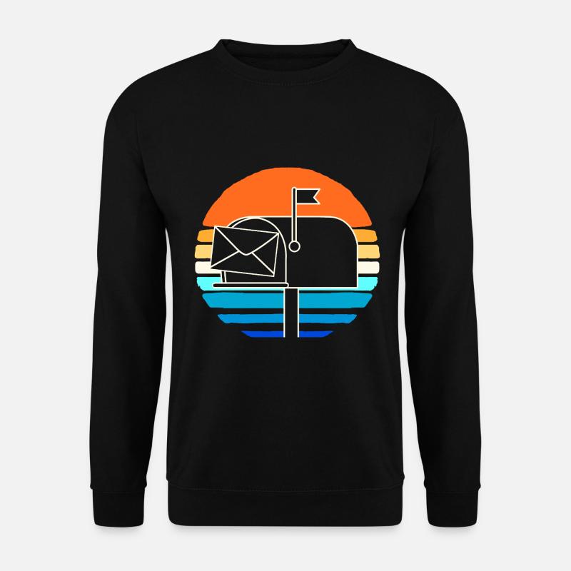 Cachet de la poste - Sweat-shirt Unisexe - noir
