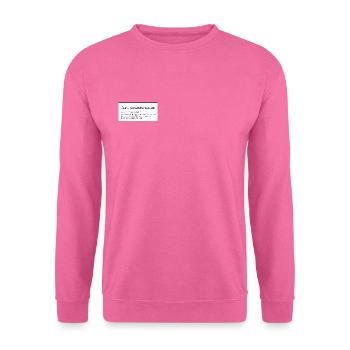 Definition Kunstkonservator - Unisex Pullover - Pink - Vorne