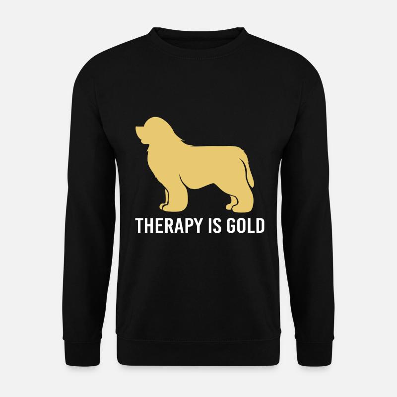 Therapiehund - Unisex Pullover - Schwarz
