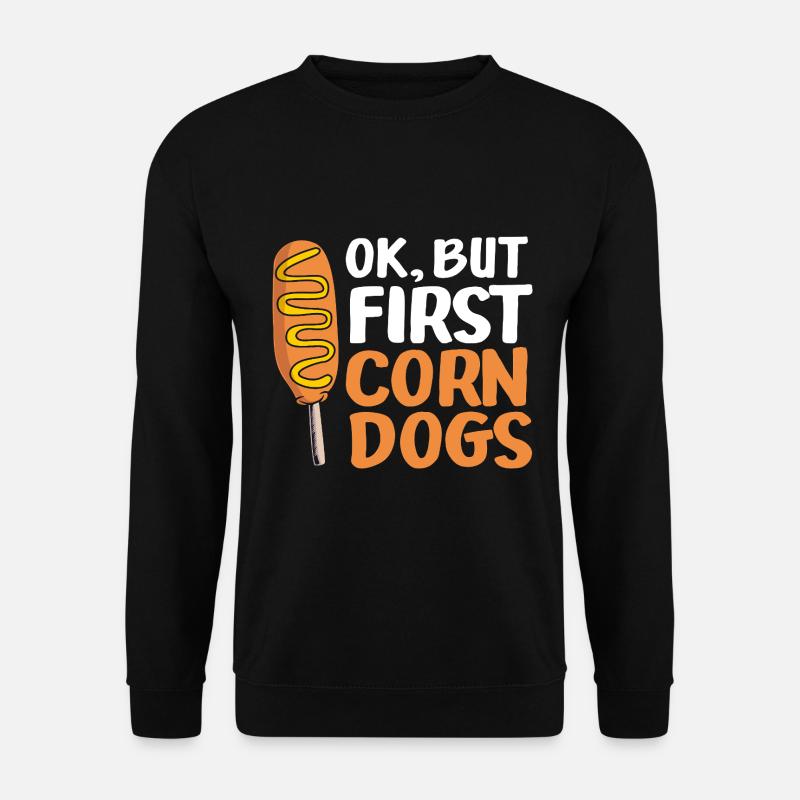 Corn dog - Unisex Sweatshirt - black