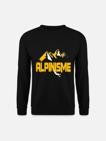 ALPINISME - Sweat-shirt Unisexe - noir