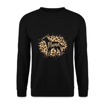 Bouvier australien chien - Sweat-shirt Unisexe - noir - Devant - Alina (178cm) & Michal (187cm)