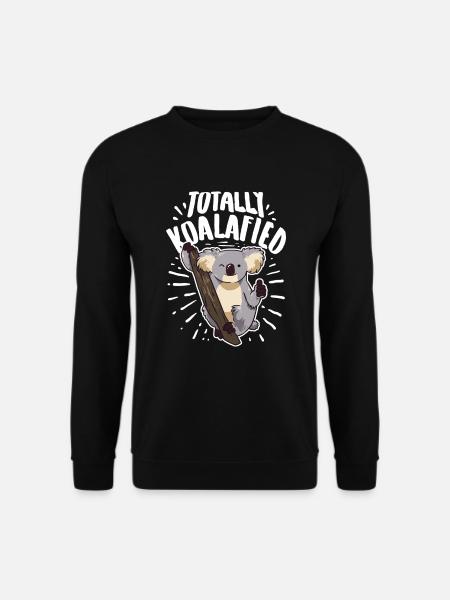 Totally Koalafied - Unisex Sweatshirt - black
