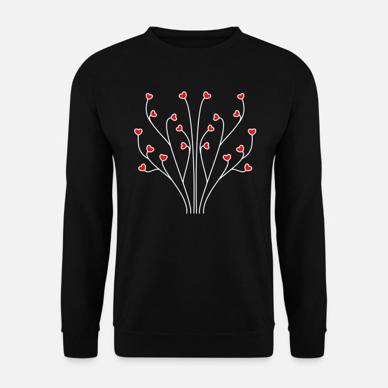 Heart Tree - Unisex Sweatshirt - black