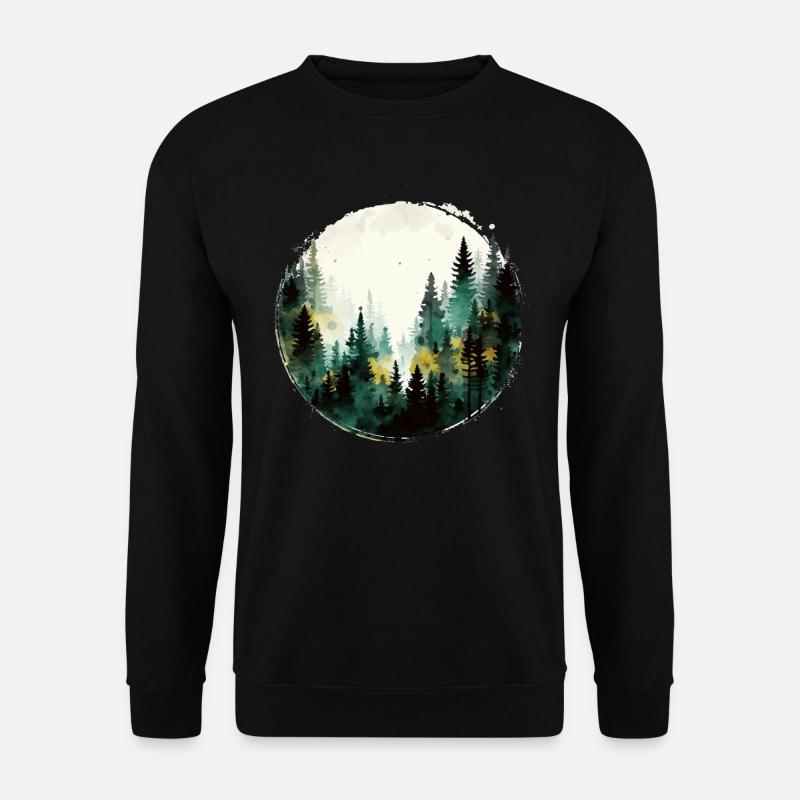 Forest - Unisex Sweatshirt - black