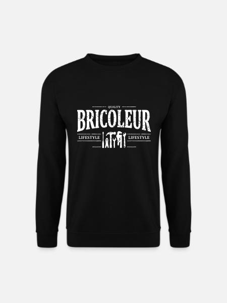 bricoleur - Sweat-shirt Unisexe - noir