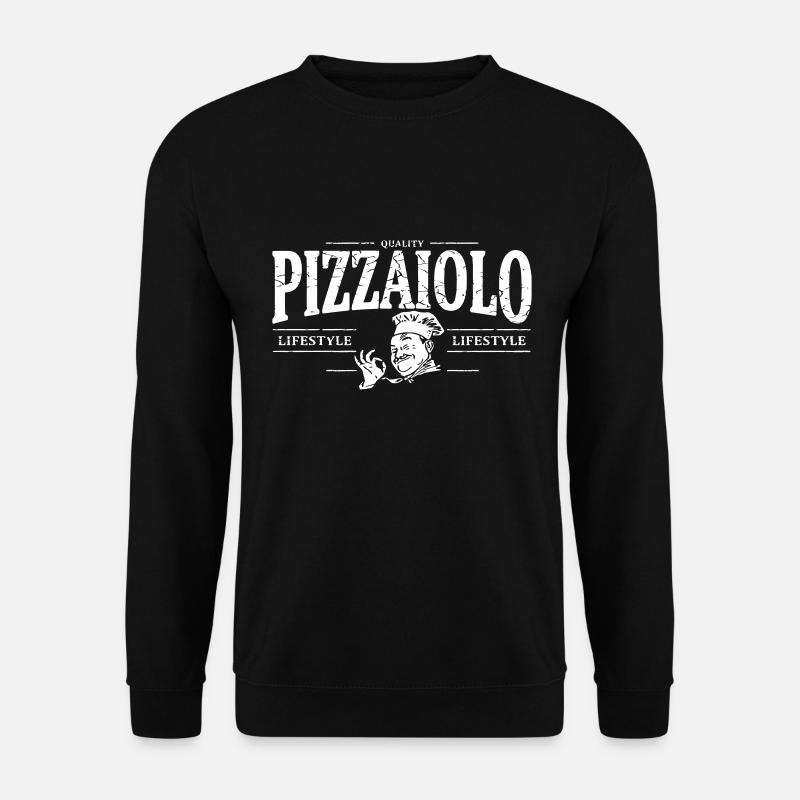 pizzaiolo - Unisex Pullover - Schwarz