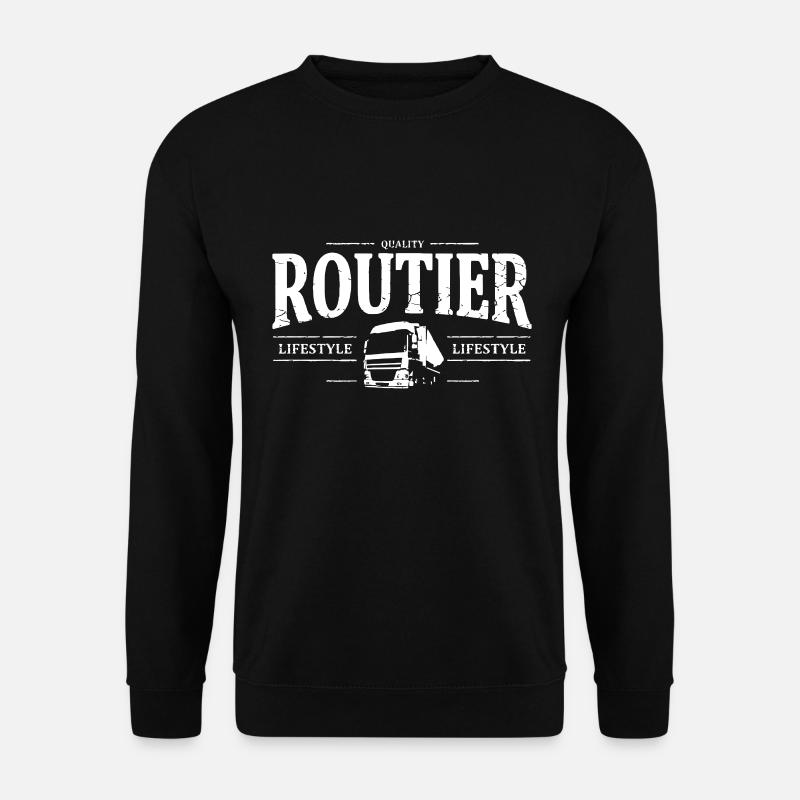 Straßenverkehr - Unisex Pullover - Schwarz