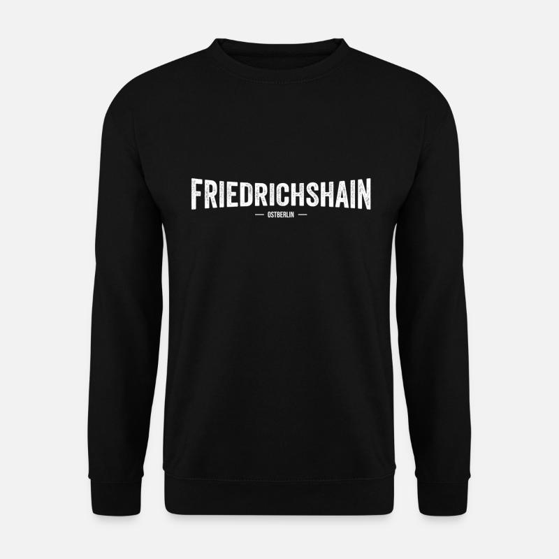 Friedrichshain Ostberlin - Unisex Pullover - Schwarz