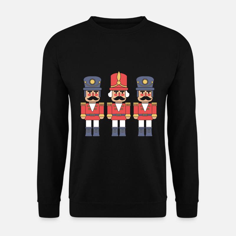 Nussknacker Weihnachten - Unisex Pullover - Schwarz