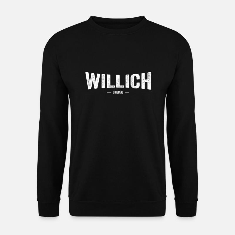 Willich Original - Unisex Pullover - Schwarz