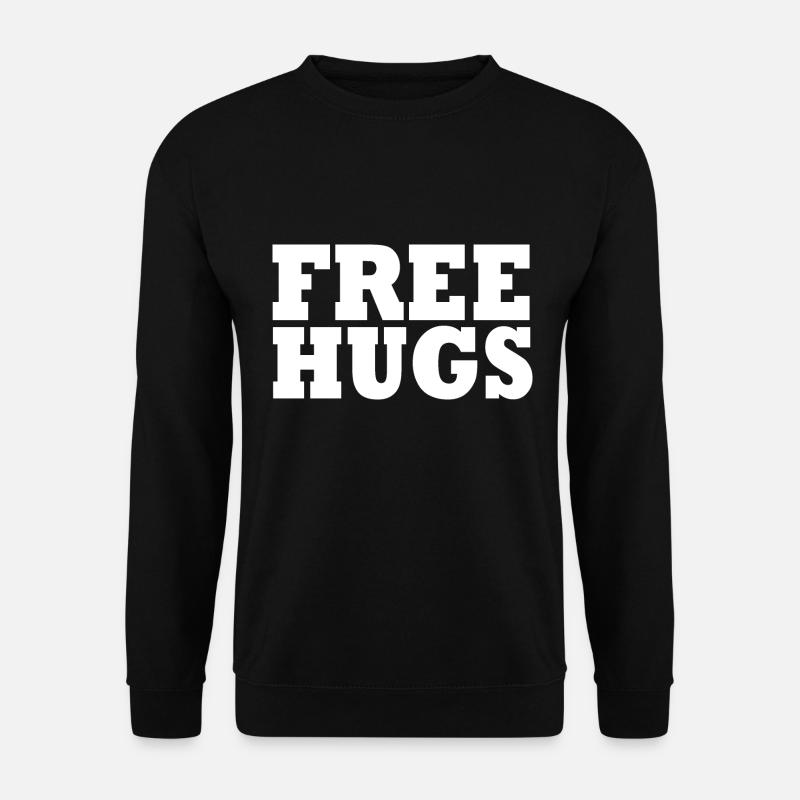 Free Hugs - Unisex Pullover - Schwarz