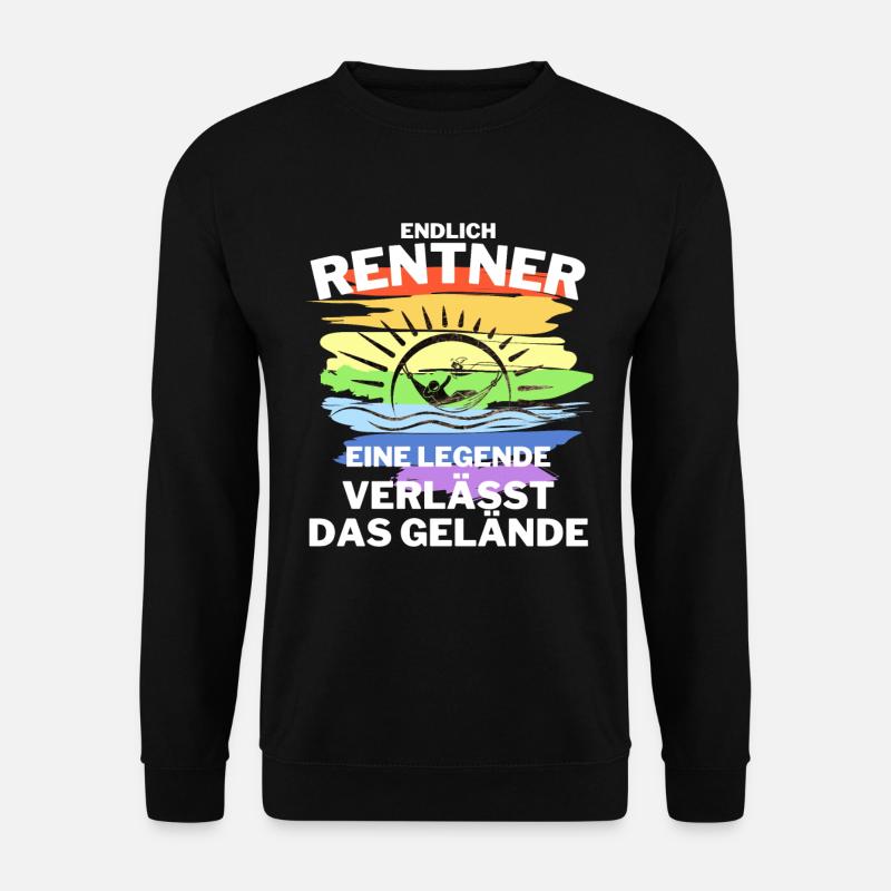 RENTNER Geschenk - Unisex Pullover - Schwarz