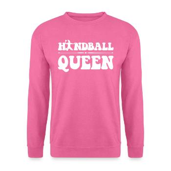 Handballspielerin Handball Queen Outfit - Unisex Pullover - Pink - Vorne